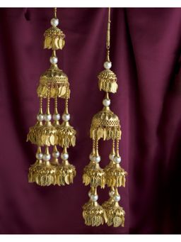 VIVINIA By Vidhi Mehra - Gold Plated Womens Beaded Kaleeras