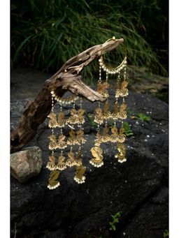 VIVINIA By Vidhi Mehra - Gold Plated Womens Kundan Polki Kaleeras