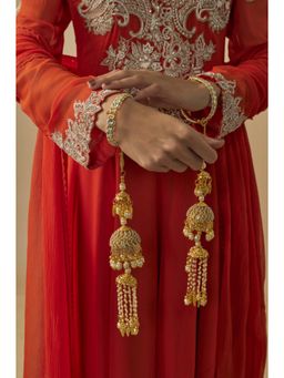 VIVINIA By Vidhi Mehra - Gold Plated Womens Kaleeras
