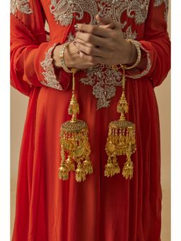 VIVINIA By Vidhi Mehra - Gold Plated Womens Kaleeras