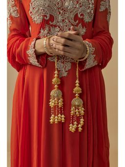 VIVINIA By Vidhi Mehra - Gold Plated Womens Kaleeras