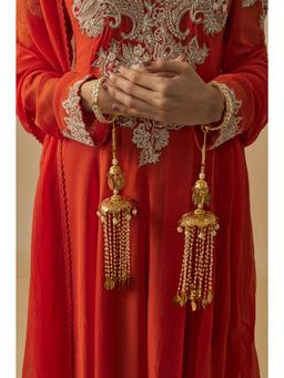 VIVINIA By Vidhi Mehra - Gold Plated Womens Kaleeras
