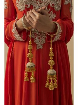 VIVINIA By Vidhi Mehra - Gold Plated Womens Kaleeras