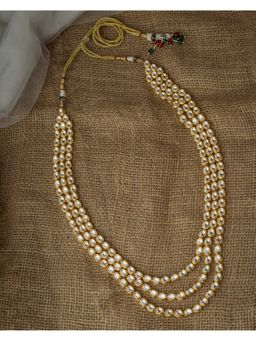 VIVINIA By Vidhi Mehra - Gold Plated Womens Kundan Polki Necklace Set