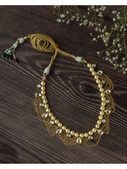 VIVINIA By Vidhi Mehra - Gold Plated Womens Kundan Short Necklace