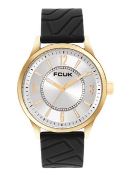 FCUK - Men Everin Round Silver Dial Analog Watch - FC180B (M)