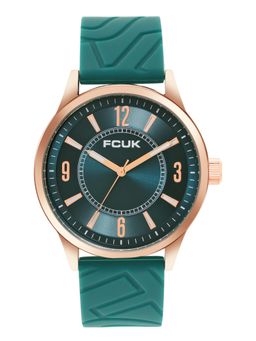 FCUK - Men Everin Round Green Dial Analog Watch - FC180GR-R (M)