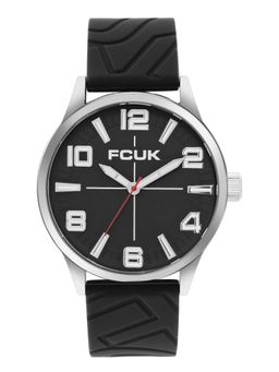 FCUK - Men CLAZIQUE Round Black Dial Analog Watch - FC181B (M)