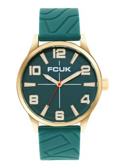 FCUK - Men CLAZIQUE Round Green Dial Analog Watch - FC181GR (M)