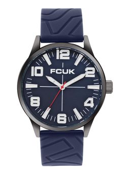 FCUK - Men CLAZIQUE Round Blue Dial Analog Watch - FC181U (M)