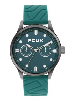 FCUK - Men Trackor Round Green Dial Analog Watch - FC182GR (M)