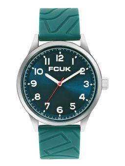 FCUK - Men Pulstrum Round Green Dial Analog Watch - FC183GR (M)