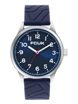 FCUK - Men Pulstrum Round Blue Dial Analog Watch - FC183U (M)