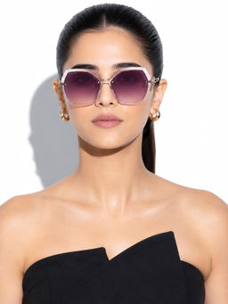 ROYAL SON - Butterfly UV Protection Women Sunglasses Black Lens - CHIWM00115-C3