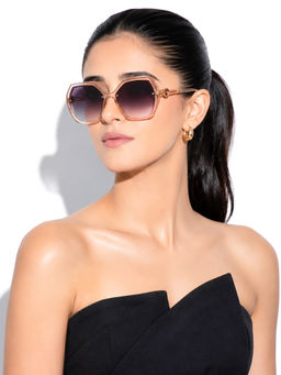 ROYAL SON - Butterfly UV Protection Women Sunglasses Black Lens - CHIWM00115-C4