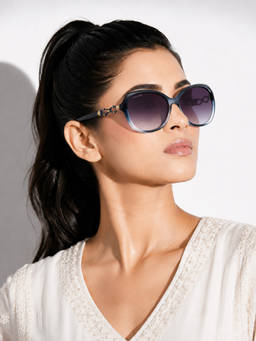 ROYAL SON - Butterfly UV Protection Women Sunglasses Purple Lens - CHIWM00117-C3