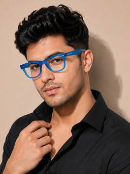 ROYAL SON - Stylish Blue Cut Specs for Men Women - Sf-Rs3030-C12 (50)