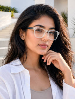 ROYAL SON - Unisex Eye Protection Clear Computer Glasses (58)