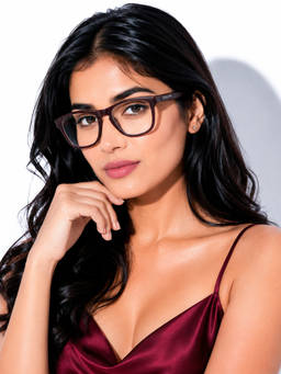 ROYAL SON - Unisex Eye Protection Red Computer Glasses (58)