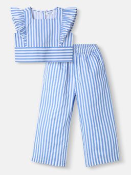 Nautinati - Girls Striped Co-Ord Set