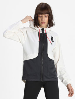 Puma - Train First Mile Woven Jacket Women White Jacket