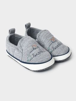 Mi Arcus - Boys Solid Grey Booties