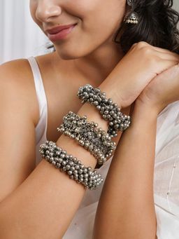 Teejh - Tithi Stacked Bracelet (Set Of 3)