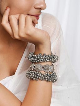 Teejh - Ashka Stacked Bracelet (Set Of 3)