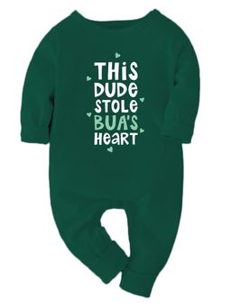 Zeezeezoo - Green Typography Romper