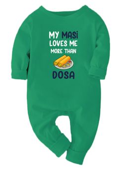 Zeezeezoo - Green Typography Romper