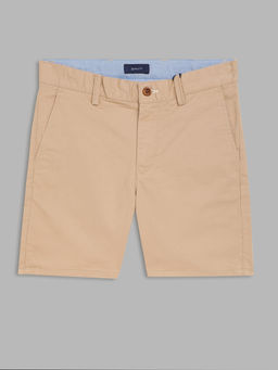 GANT - Kids Brown Solid Shorts