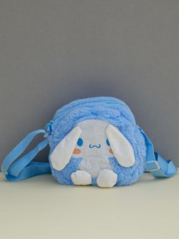 DukieKooky - Girls Blue Embroidered Sling Bag