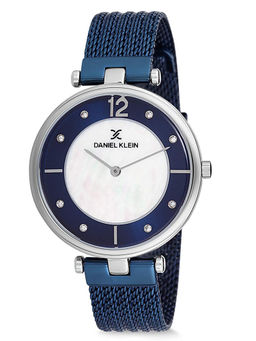Daniel Klein - Analog Blue Dial Women Watch- DK12178-7