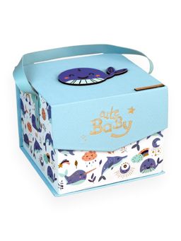 Little Surprise Box - Blue Whale Newborn Hamper Gift Box for Baby (0-6 Months)