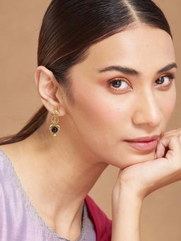 Fabindia - Black Dangler Earrings