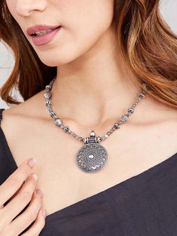 Fabindia - Multi-Color Short Necklace