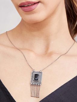 Fabindia - Black Pendant Necklace