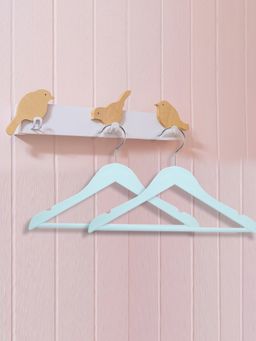Baby Moo - Sturdy Blue Baby Hanger Set of 5