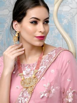 Odette - Gorgeous Long Gold Necklace for Women (Set of 2)