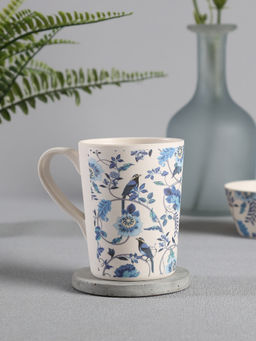 India Circus by Krsnaa Mehta - Azur Blooms Bamboo Mug