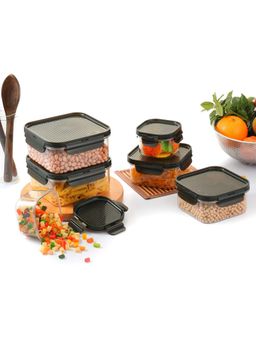 CELLO - Modulock Storage Container Transparent (Set of 6)