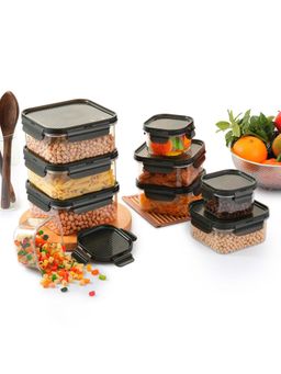 CELLO - Modulock Storage Container 3 Each Transparent (Set of 9)