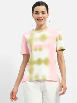 Madame - Tie-Dye Pink Regular T-Shirt