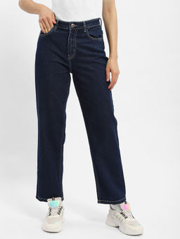 Madame - Mid Rise Blue Regular Jeans