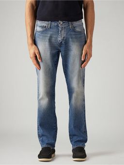 Levi's - Mens 541 Blue Athletic Tapered Fit Mid Rise Commuter Jeans