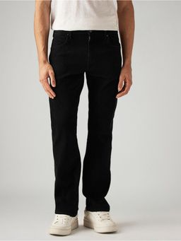Levi's - Mens 517 Black Bootcut Fit Mid Rise Redloop Jeans