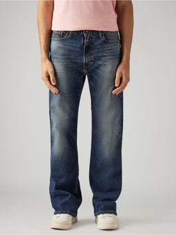 Levi's - Mens 567 Blue Bootcut Fit Mid Rise Jeans