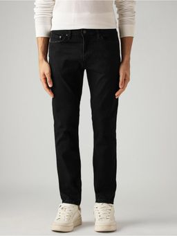 Levi's - Mens 511 Black Slim Fit Mid Rise Jeans