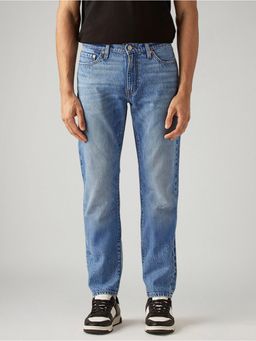 Levi's - Mens 511 Blue Slim Fit Mid Rise Selvedge Jeans
