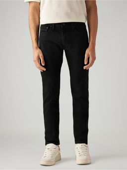 Levi's - Mens 512 Black Slim Tapered Fit Mid Rise Jeans